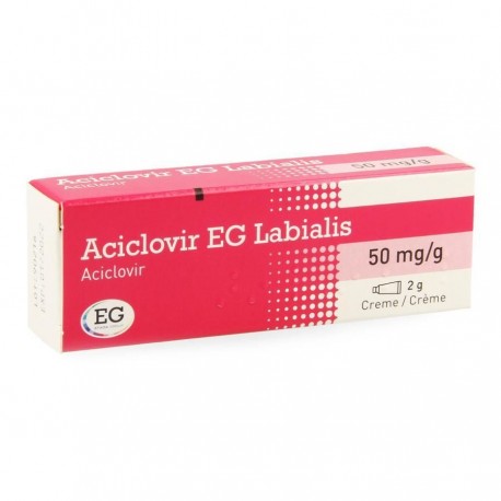 ACICLOVIR EG CREME LABIALE 2GR 50mg/g