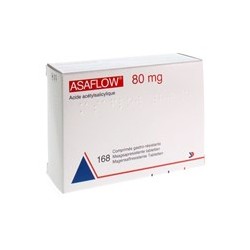 ASAFLOW 80MG 168 COMP