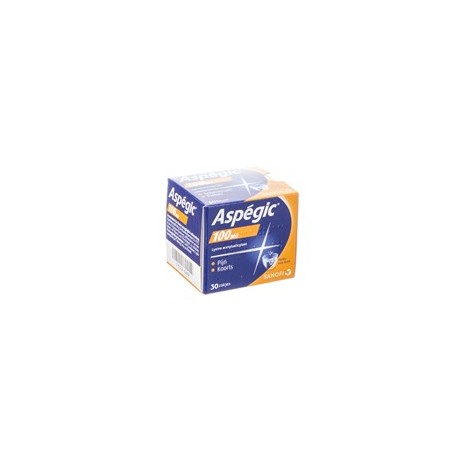 ASPEGIC 100MG 30 SACHETS