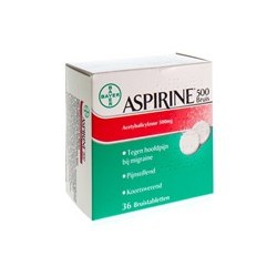 ASPIRINE 500MG 36 COMP EFF