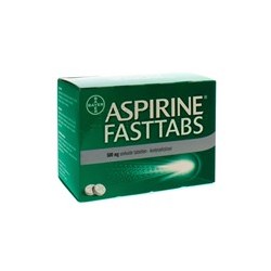 ASPIRINE FASTTABS 500MG 40 COMP