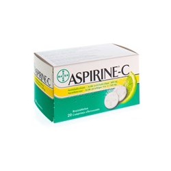 ASPIRINE C 20 COMPR EFF