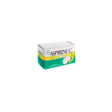 ASPIRINE C 20 COMPR EFF