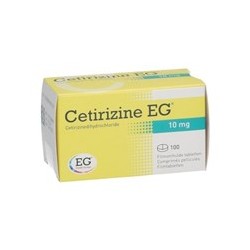 CETIRIZINE EG 10MG 100 COMP