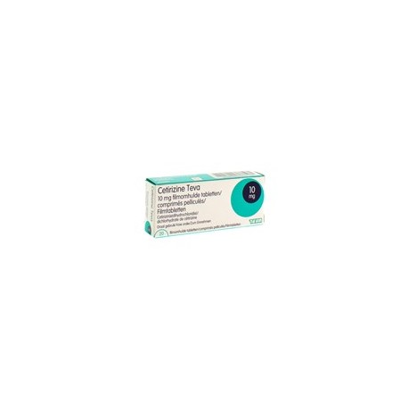 CETIRIZINE TEVA 10 MG 20 COMP