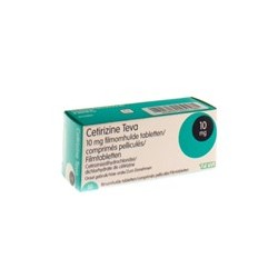 CETIRIZINE TEVA 10MG 50 COMP