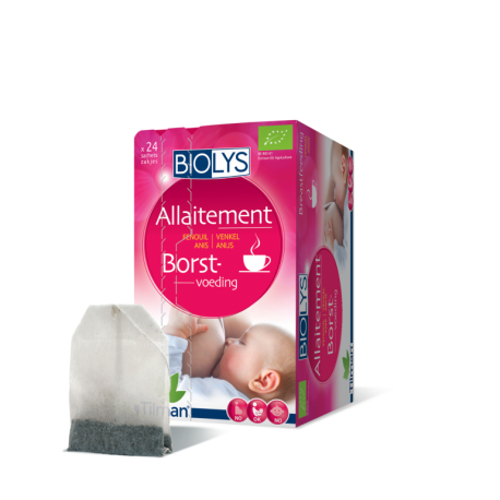 Infusion fenouil bio - Ballonnements - Biolys - 24 sachets