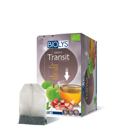 BIOLYS POMME RHUBARBE TILMAN TISANE 20 Sachets