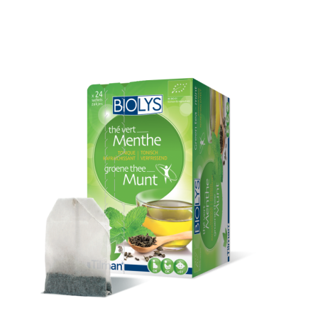 BIOLYS THE VERT MENTHE TILMAN TISANE 20 Sachets