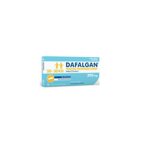 DAFALGAN SUPPOS PEDIAT 300MG