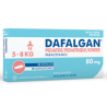 DAFALGAN SUPPOS PEDIATRIE 80MG 12 SUPPOS