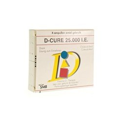 D-CURE 25000 IU/ML 4 AMP