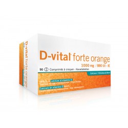 D-VITAL FORTE ORANGE 1000/880 90 COMP A CROQUER