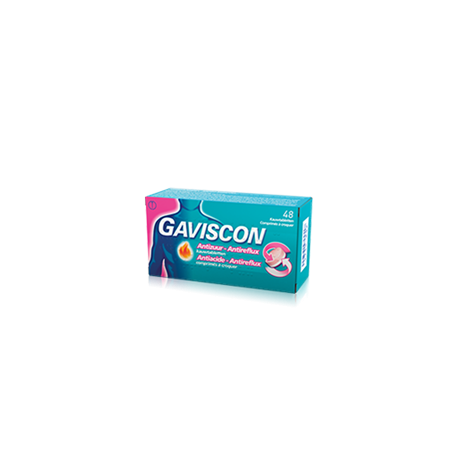 GAVISCON ANTIACIDE-ANTIREFLUX COMP A CROQUER