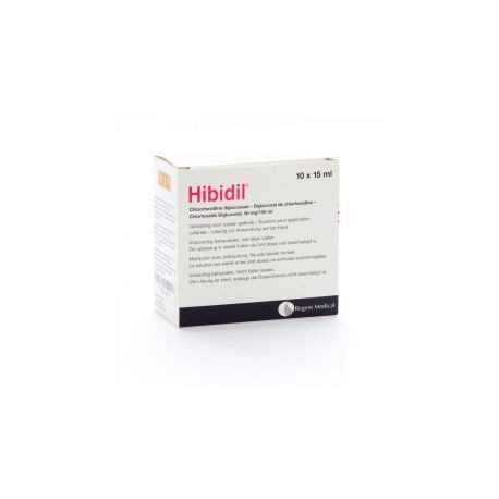 HIBIDIL 15ML 10 UNIDOSES