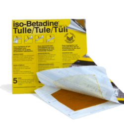 ISO-BETADINE TULLE 10% 10 PIECES