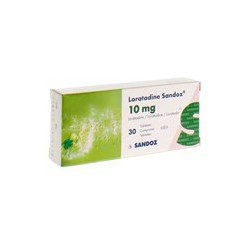 LORATADINE SANDOZ 10 MG 30 GEL