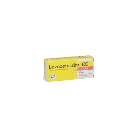 LEVOCETIRIZINE EG 5MG 40 COMP