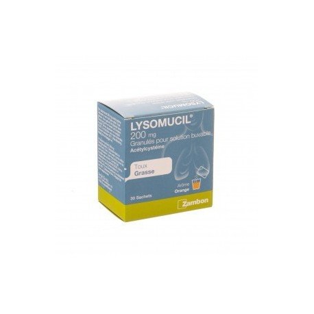 LYSOMUCIL 200MG 30 SACHETS