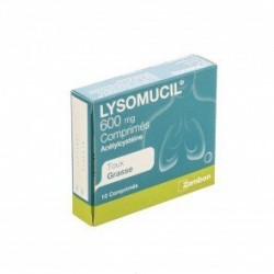 LYSOMUCIL 600MG 10 COMP EFF