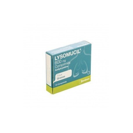 LYSOMUCIL 600MG 10 COMP EFF