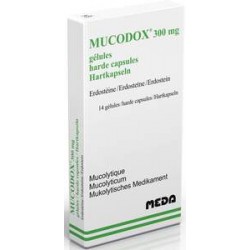 MUCODOX 300MG 14 CAPS