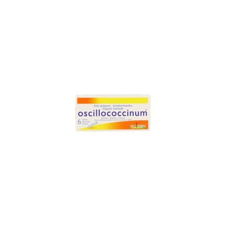 OSCILLOCOCCINUM 6 DOSES