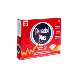 PANADOL PLUS 20 COMPR PELLICULES