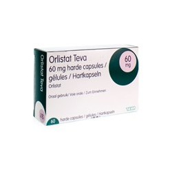 ORLISTAT 60MG TEVA 60 COMP