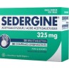 SEDERGINE 325MG 20 COMPRIMES EFFERVESCENTS