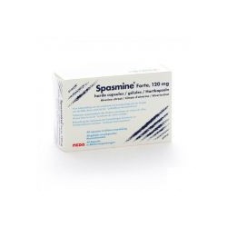 SPASMINE FORTE 120 MG 40 TABL