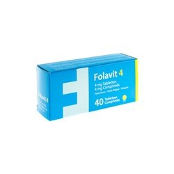 FOLAVIT 4MG 40 COMP