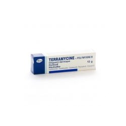 TERRAMYCINE POMMADE DERMIQUE 15 GR