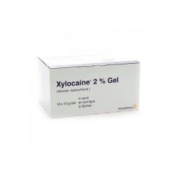 XYLOCAINE GEL 2% SERINGUE 10X10 GR