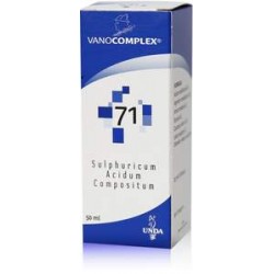 VANOCOMPLEX N 71 SULPHURICUM GOUTTES 50ML