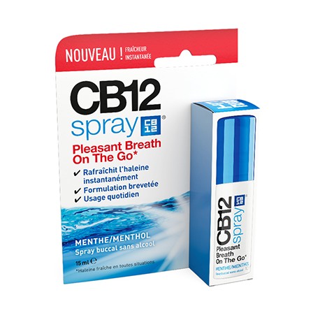 CB12 SPRAY HALEINE FRAICHE 15ML - Corbiopharm