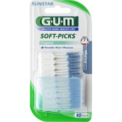 GUM SOFT-PICKS ORIGINAL X-LARGE 40 PICKS