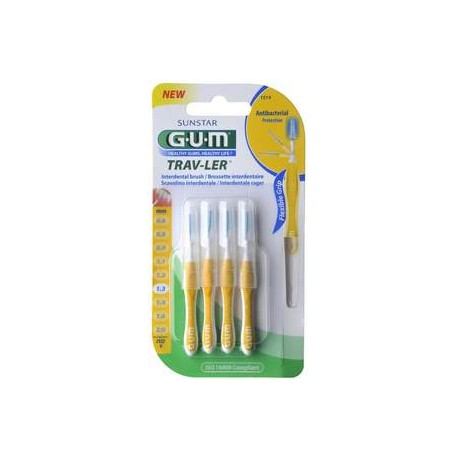 GUM TRAV-LER BROSSETTES INTERDENTAIRES 1.3MM