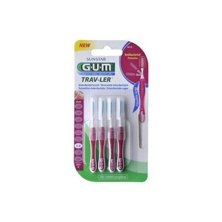 GUM TRAV-LER BROSSETTES INTERDENTAIRES 1.4MM