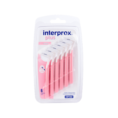 INTERPROX PLUS NANO 0.6MM 6 BROSSETTES