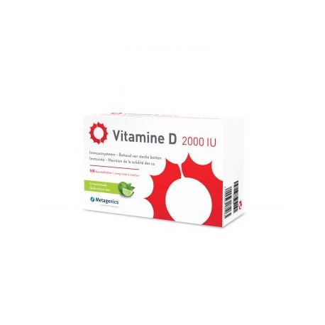 VITAMINE D 2000 UNITES 168 COMPRIMES A SUCER CITRON VERT