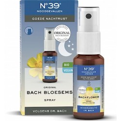 FLEUR DE BACH BIO N° 39 CAS D'URGENCE NUIT SPRAY 20ml