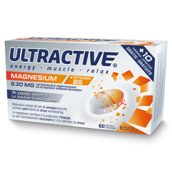 ULTRACTIVE MAGNESIUM 630 MG 50 COMPRIMES + 10 GRATUITS