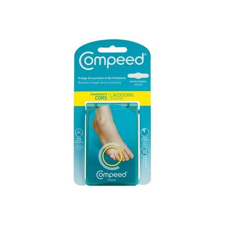 COMPEED CORS MOYEN FORMAT 10 PANSEMENTS