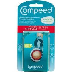 COMPEED AMPOULES PLANDE DES PIEDS 5 PANSEMENTS