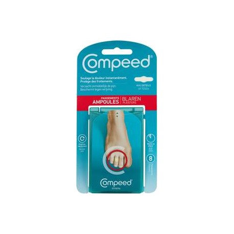 COMPEED AMPOULES AUX ORTEILS 8 PANSEMENTS