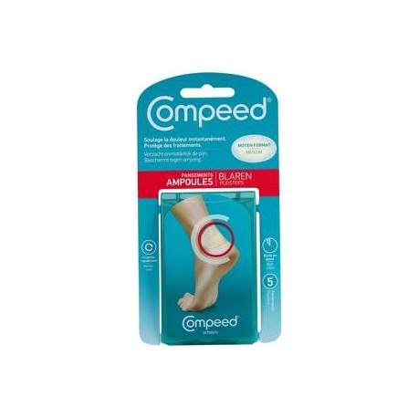 COMPEED AMPOULES MOYEN FORMAT 5 PANSEMENTS