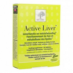 NEW NORDIC ACTIVE LIVER 30 COMPRIMES