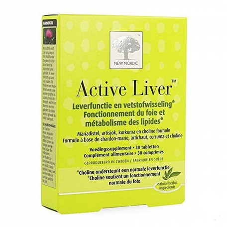 NEW NORDIC ACTIVE LIVER 30 COMPRIMES