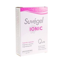 SUVEGEL IONIC 10 CAPSULES VAGIALES